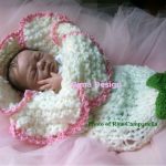 Crochet Baby Lily Flower Cocoon