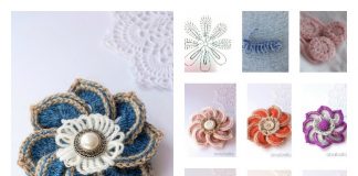 Crochet Brooch Pattern