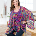 Crochet Light and Lacy Poncho with FREE Pattern