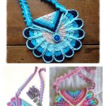 Crochet Peacock Bag Free Pattern