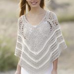 Crohet Sweet Martine Poncho with FREE Pattern