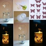 DIY Floating Butterfly Lantern