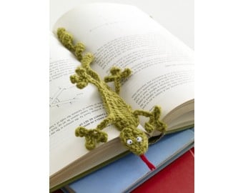 Gecko Bookmark FREE Crochet Pattern