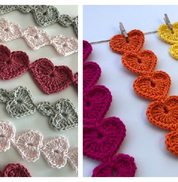Heart Strings Crochet FREE Pattern