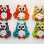 How to crochet an owl applique