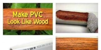 Make PVC Look Like Wood