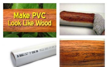 Make PVC Look Like Wood