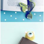 Monster Bookmark FREE Crochet Pattern