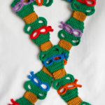 Ninja Turtle Scarf Crochet FREE pattern