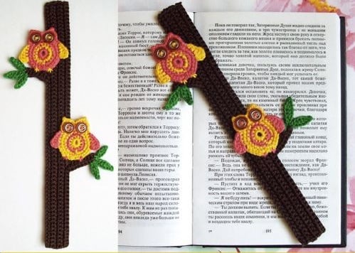 Owl Bookmark Crochet Pattern