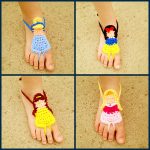 Princess Barefoot Sandals Crochet Pattern