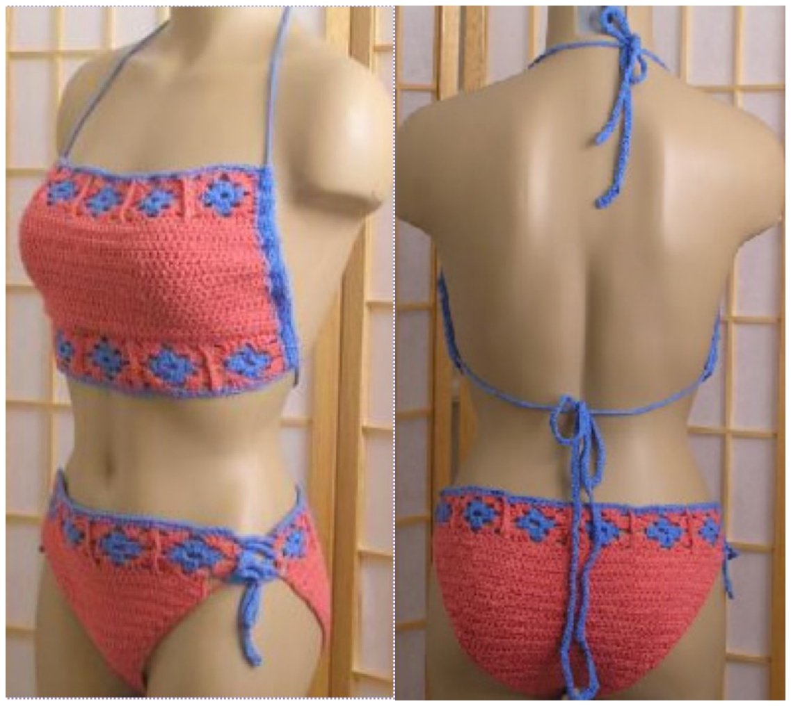 Rosetta Bikini Free Crochet Pattern