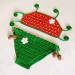 STRAWBERRY bikini Free Crochet Pattern