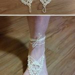 Skull Barefoot Sandals Free Crochet Pattern