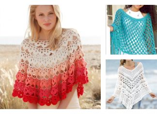 Summer Poncho Free Crochet Patterns