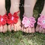 Toe Flower Sandals Free Crochet Pattern