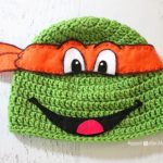 crochet ninja turtle hat FREE pattern