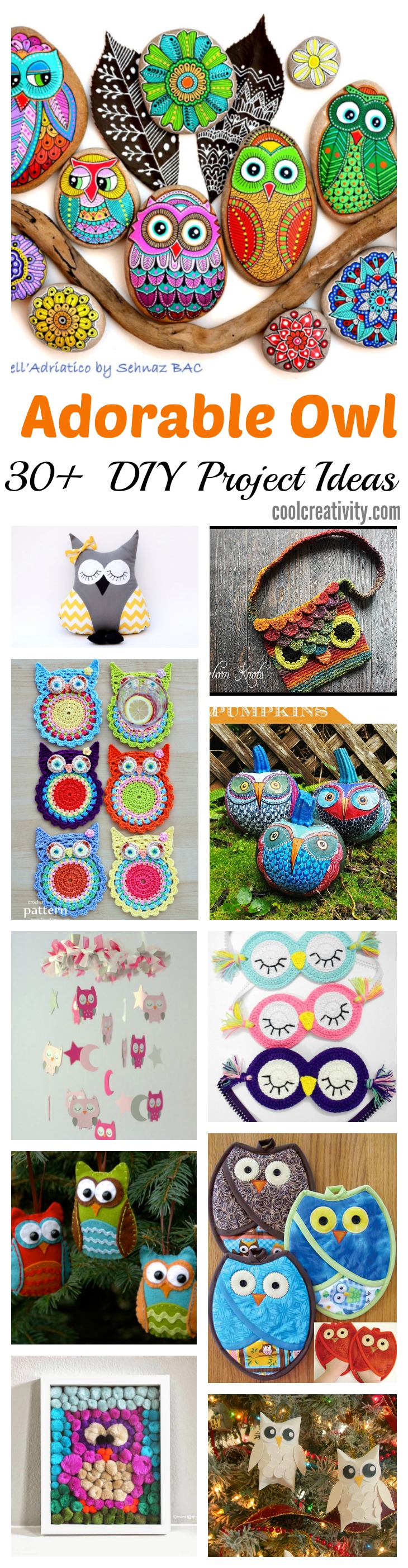 30+ Adorable Owl DIY Project Ideas