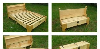 Amazing Custom Bed Folds Into a Chest For Easy Storage