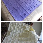 Baby’s ABC’s Afghan Blanket FREE Crochet Pattern and Video Tutorial