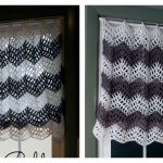 Big Bold Chevron Curtain FREE Crochet Pattern