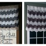 Big Bold Chevron Curtain FREE Crochet Pattern