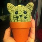 Cat Cactus FREE Crochet Pattern