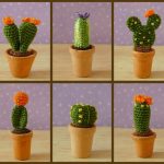 Crochet Miniature Amigurumi Cactus Plants pattern