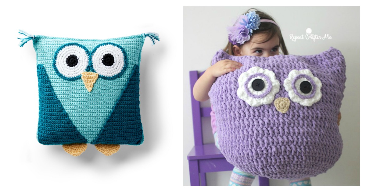 owl pillow