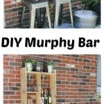 DIY Cool Fold-Down Outdoor Murphy Bar