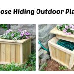 DIY Hose Hiding Outdoor Planter