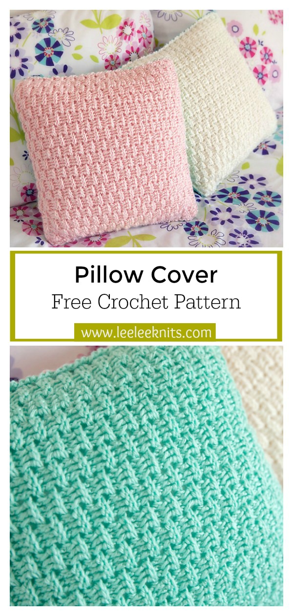 Free Pillow Cover Crochet Pattern for Home Decorating