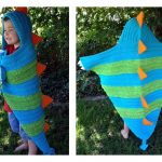 Hooded Dragon Blanket Crochet Pattern