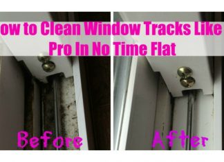 How to Clean sliding door or Window Tracks Like a Pro In No Time Flat