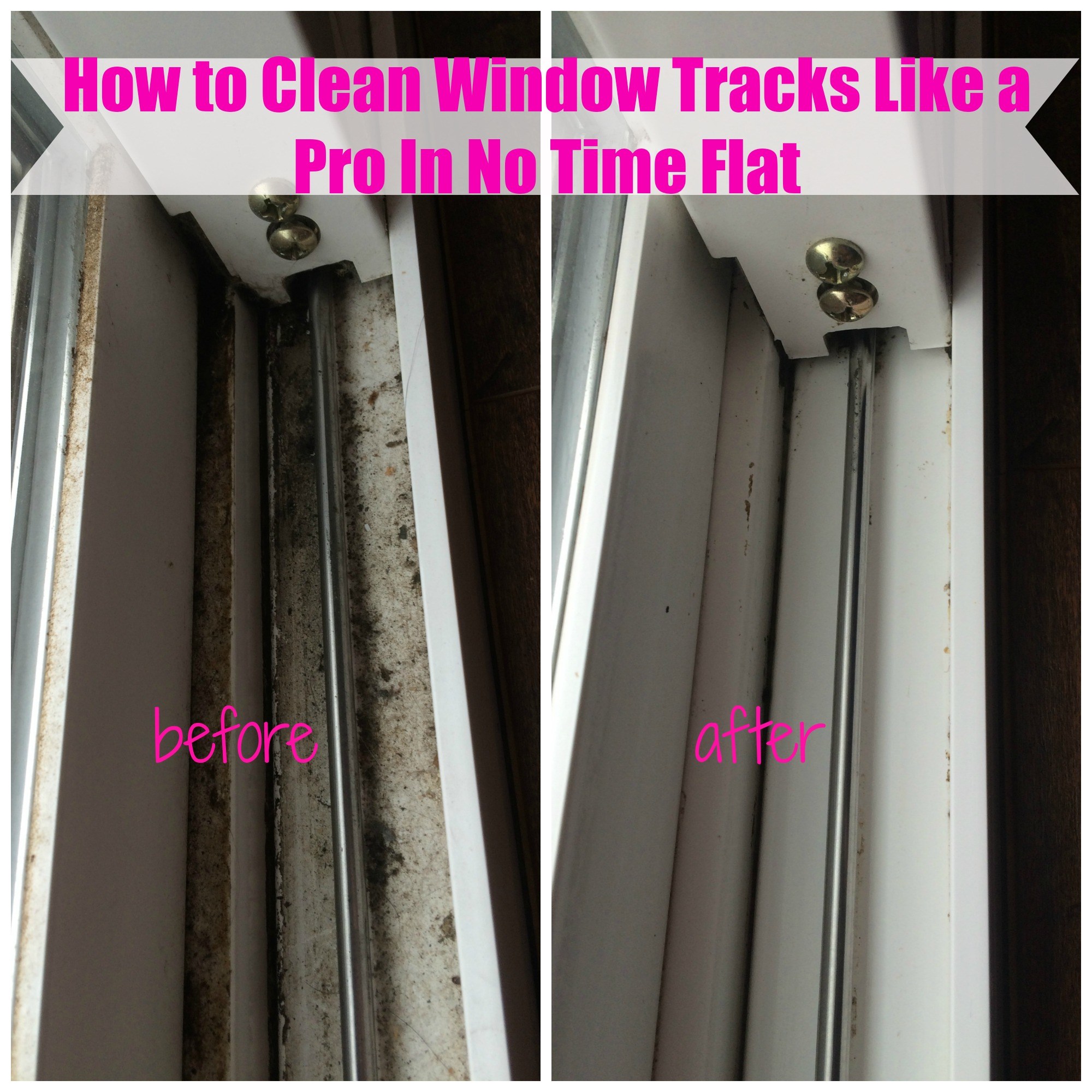 How to Clean Window Tracks Like a Pro In No Time Flat