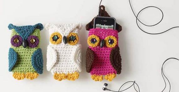 Owl Cell Phone Cozy FREE Crochet Pattern