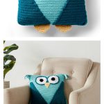 Owl Pillow Free Crochet Pattern