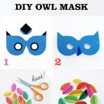 Paper Owl Mask Craft