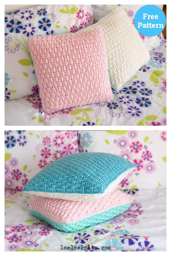 Pillow Cover Free Crochet Pattern