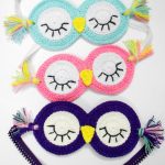 Sleepy Owl sleeping mask FREE Crochet Pattern