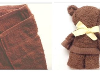 Towel Teddy Bear Tutorial You Probably Have Never Heard Of