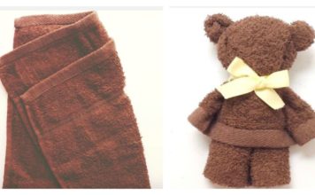 Towel Teddy Bear Tutorial You Probably Have Never Heard Of