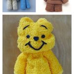 Towel Teddy Bear Tutorial