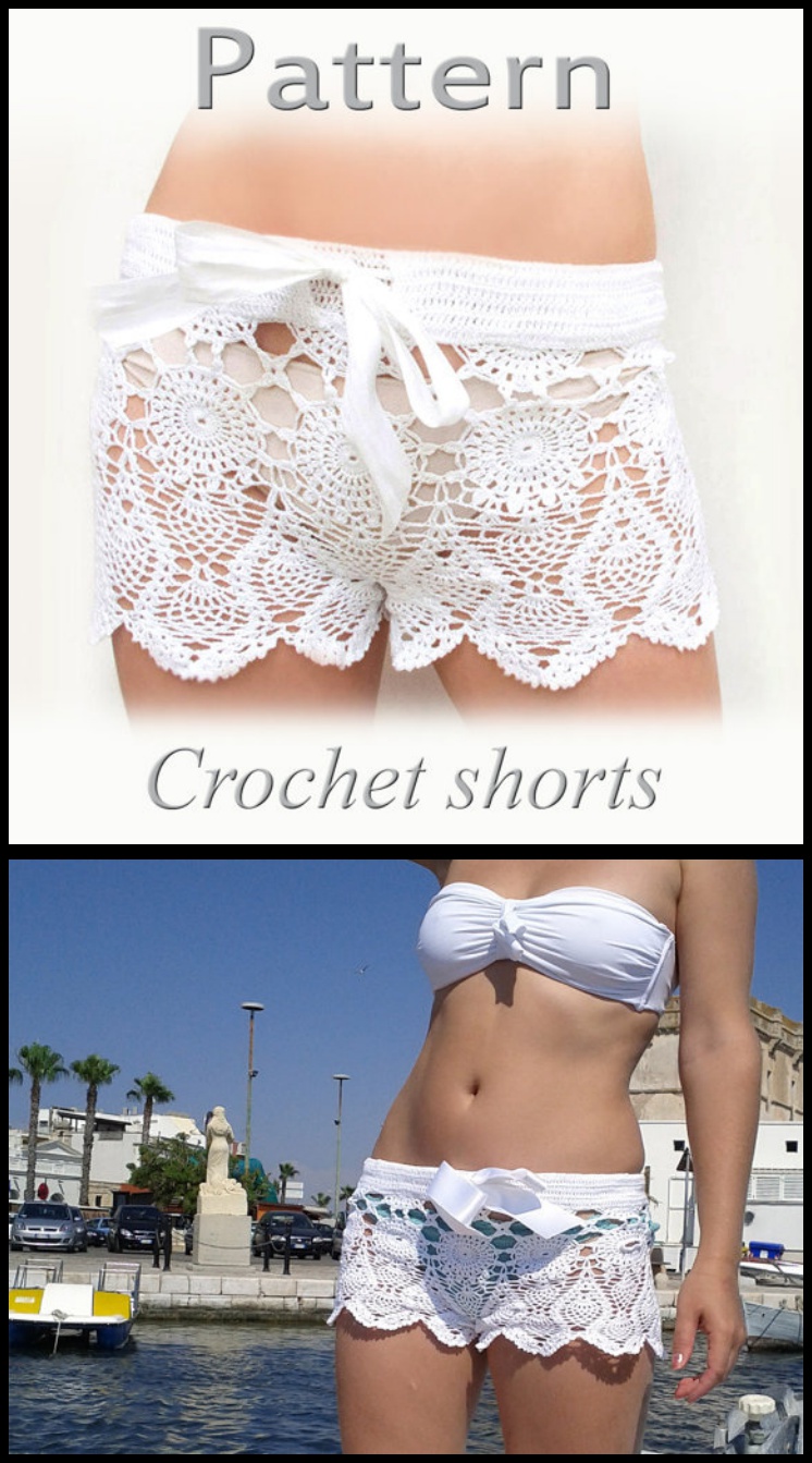 crochet Beach shorts Pattern