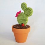 Prickly pear crochet cactus pattern