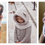 10+ Crochet Hooded Scarves and Cowls Patterns