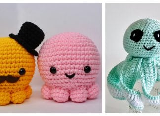 Amigurumi Octopus Baby Toy Free Crochet Pattern