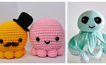 Amigurumi Octopus Baby Toy Free Crochet Pattern