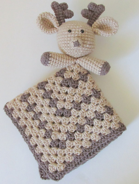 Crochet Deer Lovey Pattern
