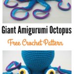 Crochet Giant Amigurumi Octopus Free Pattern